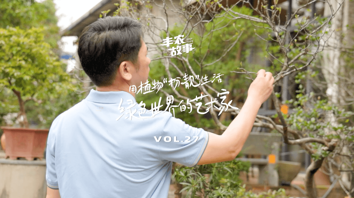 17年，他用一草一木去点亮了一个个家。